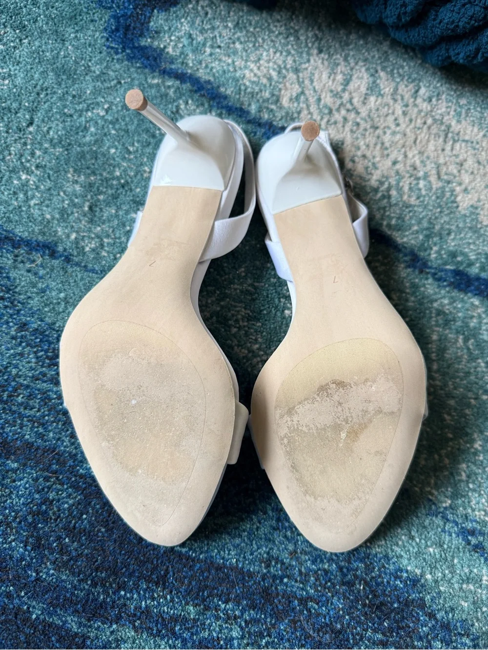 Jeffrey Campbell Go-Getter Slingback Heels, White Satin, US W7